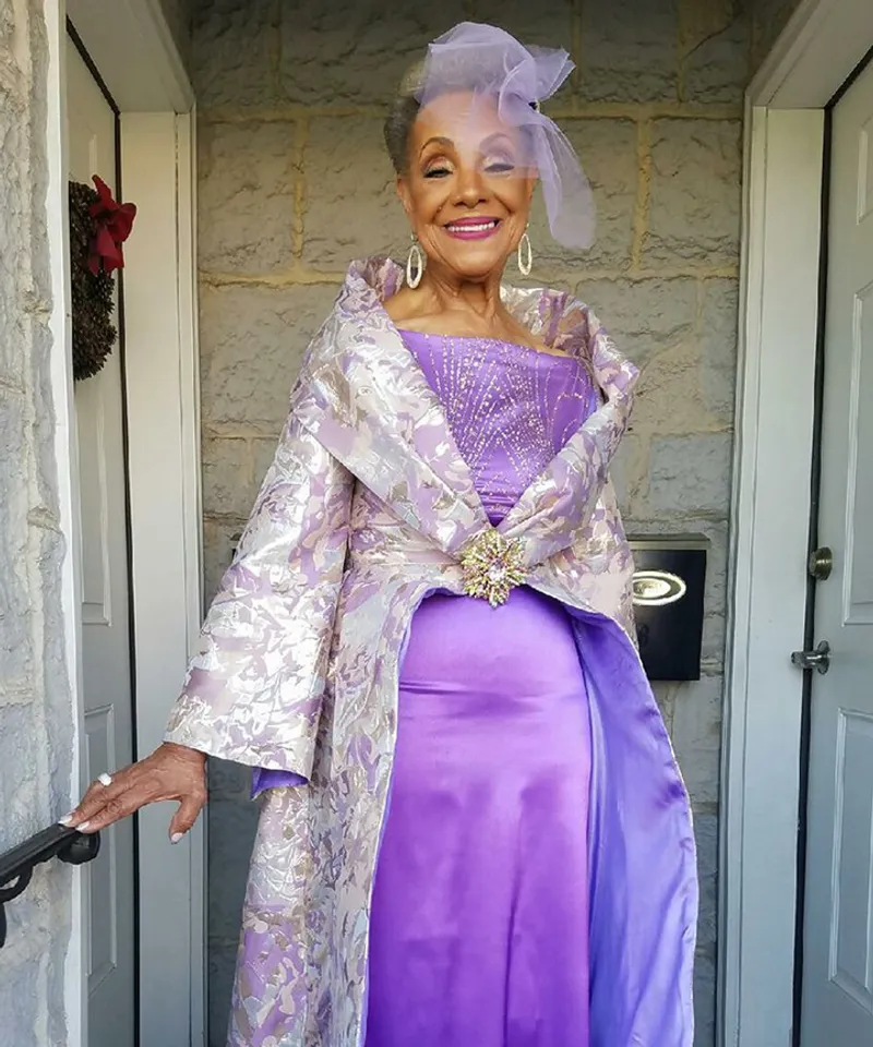 Purple and Silver