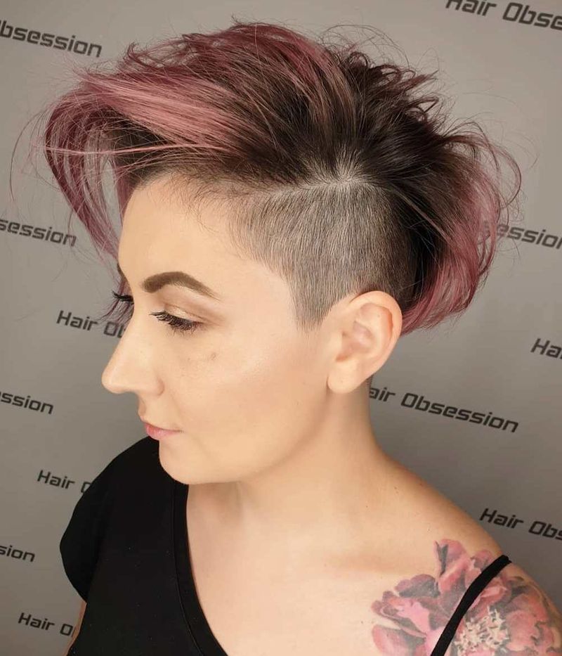Dramatic Mohawk-Inspired Styles at Conservative Weddings