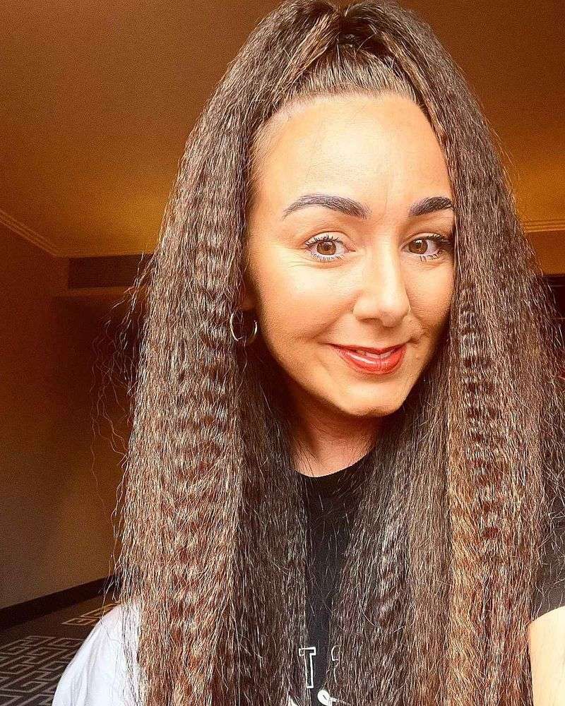Capelli arricciati