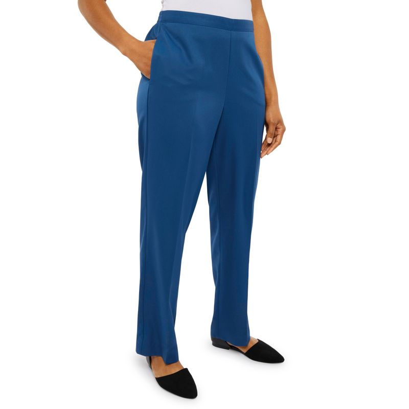 Elastic-Waist Polyester Pants Scream 'Senior Discount'