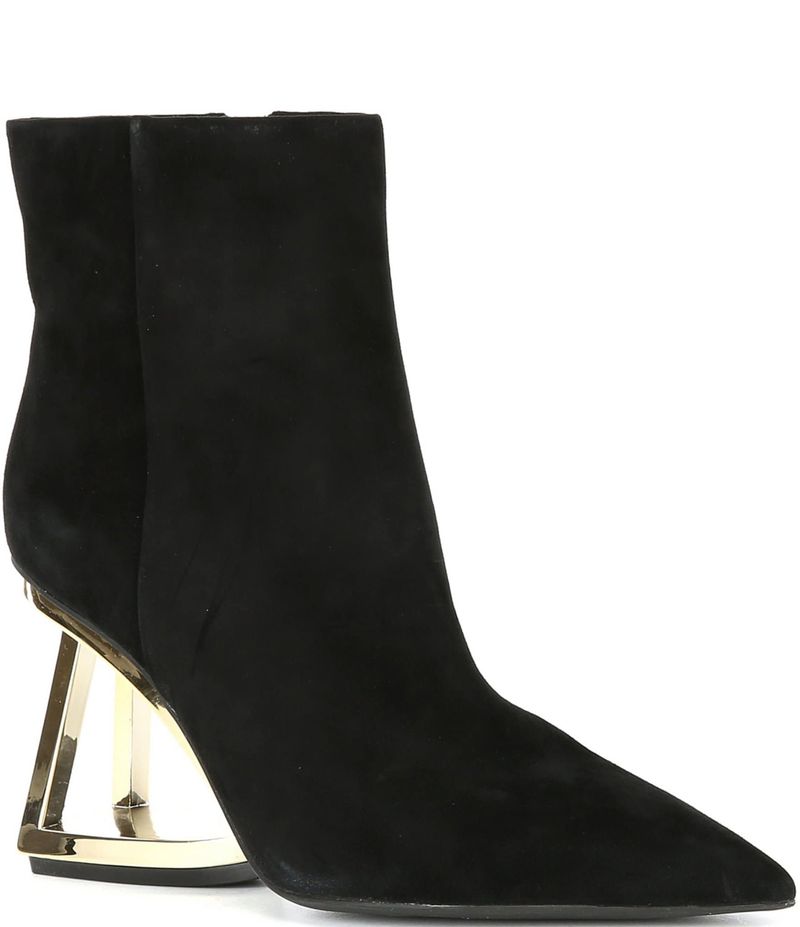 Architectural Ankle Boots