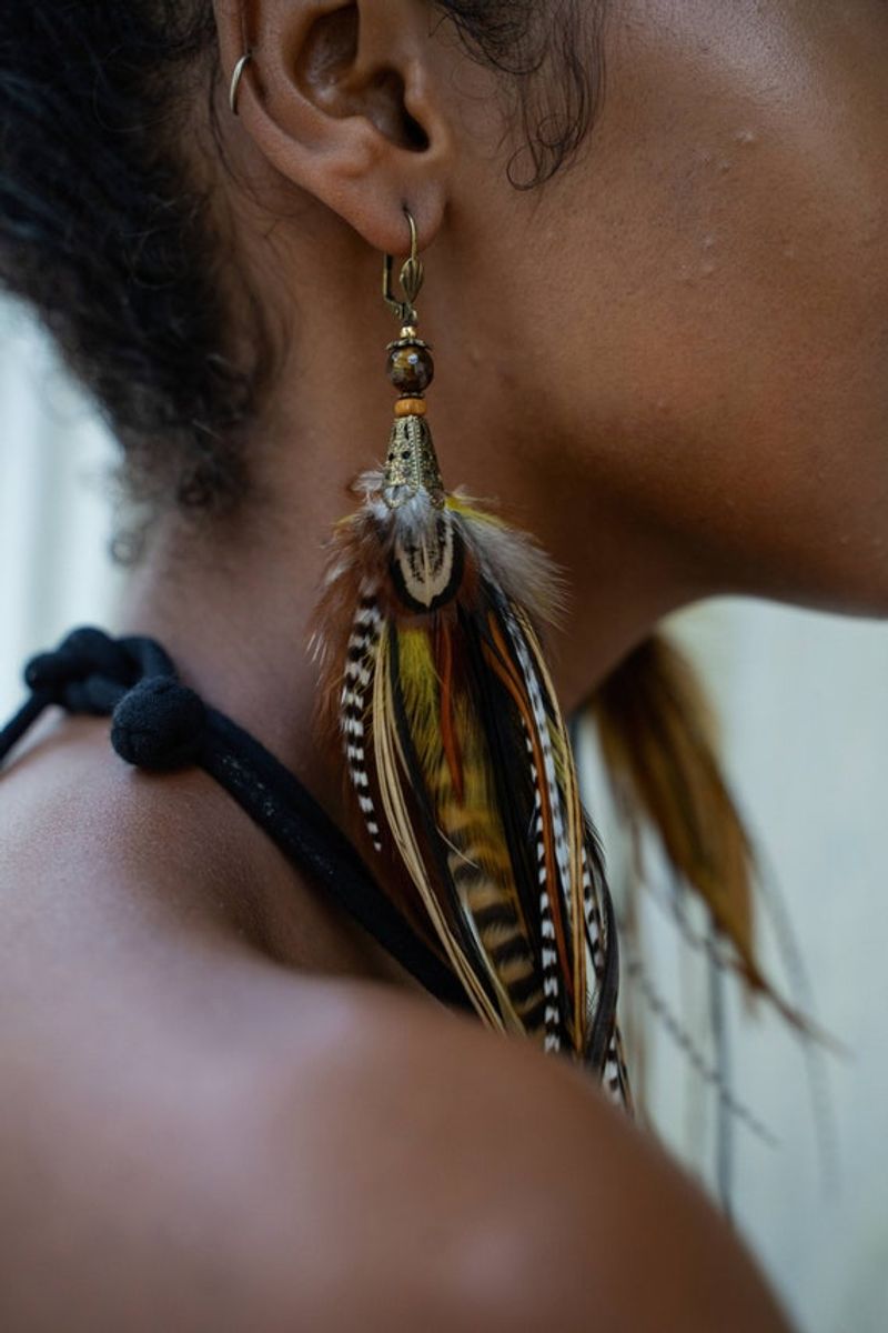 Feather Earrings