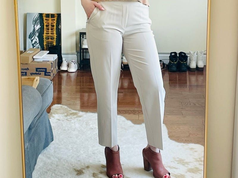 Straight-Leg Trousers