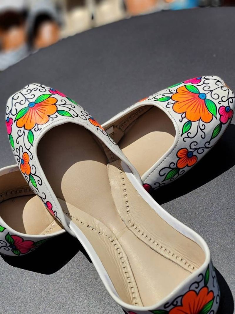 Artistic Hand-Painted Flats