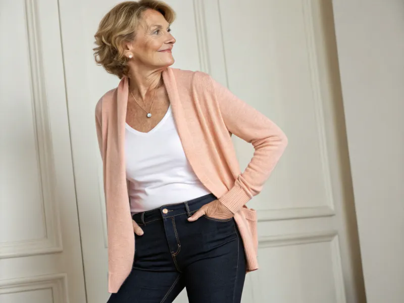 Pastel Cardigans Over Basics