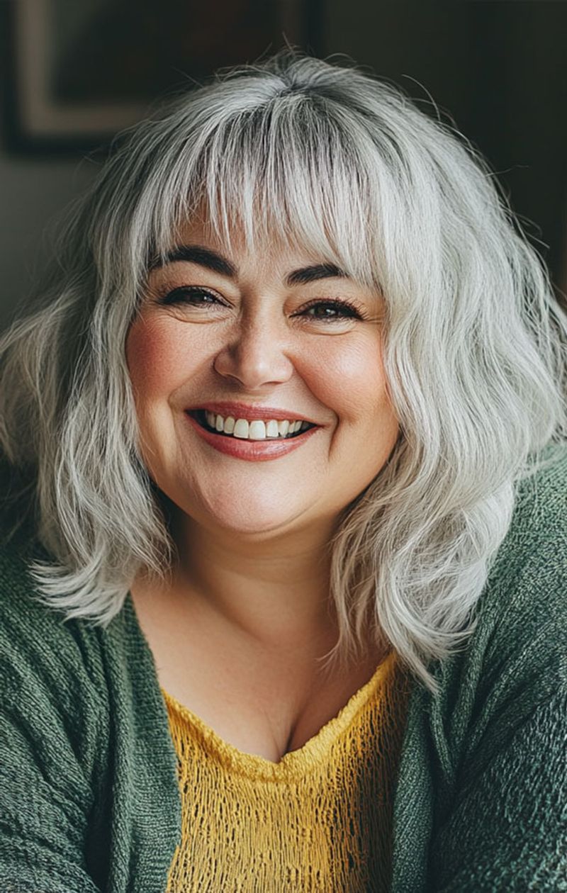 Wavy Silver Lob