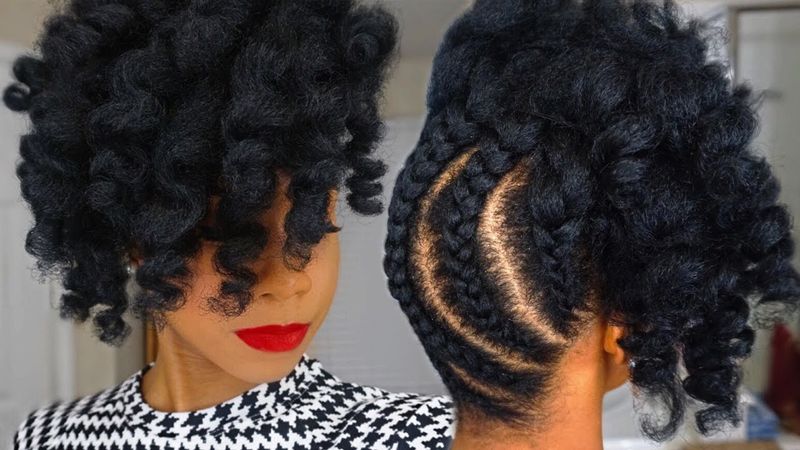 Classic Pineapple Updo