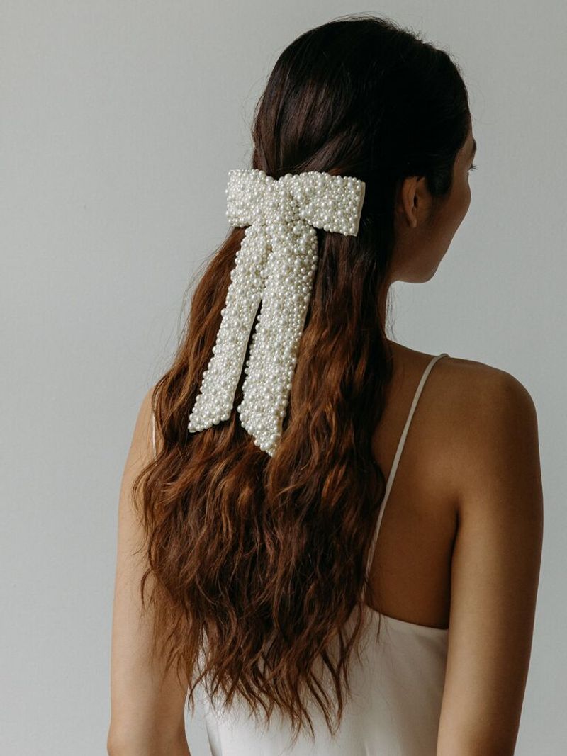 Oversized Hair Accessories at Understated Ceremonies