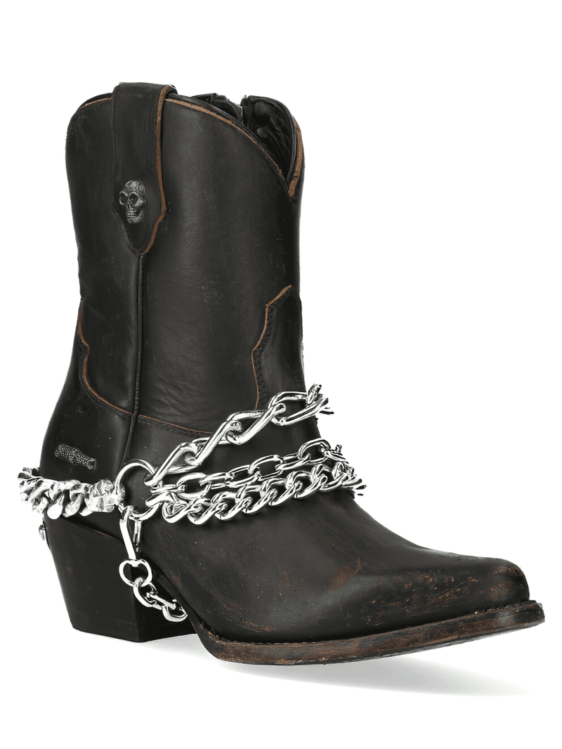 Western-Inspired Ankle Booties