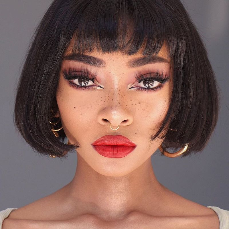 Diamond Face With Volume at the Cheeks