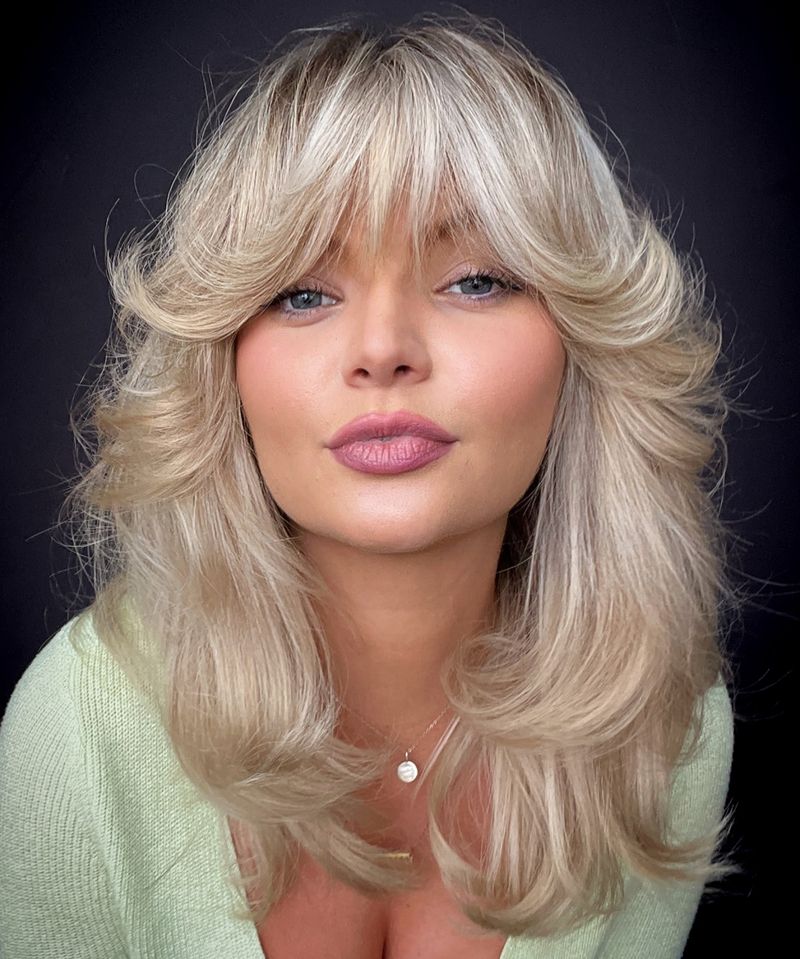 Feathered Bangs