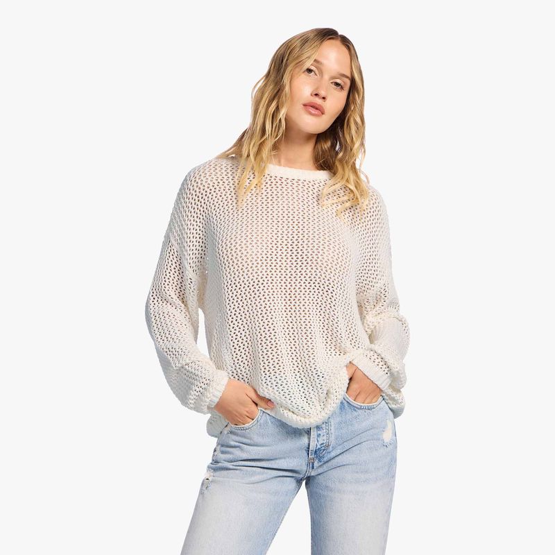 Open-Weave Sweaters