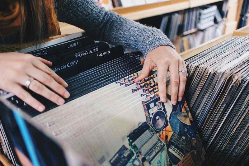 Vinyl Record Aesthetic
