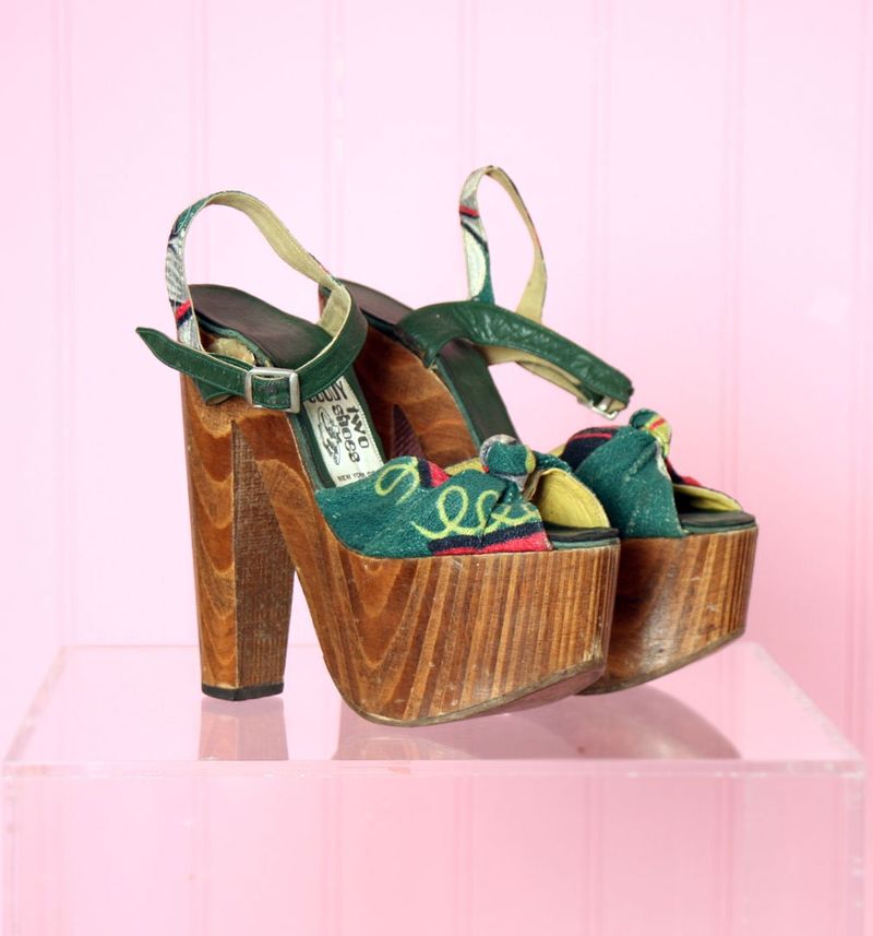 Wooden Platform Sandals