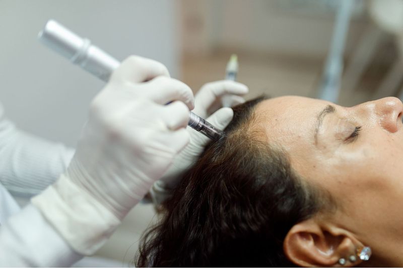 Microneeding with Growth Serums