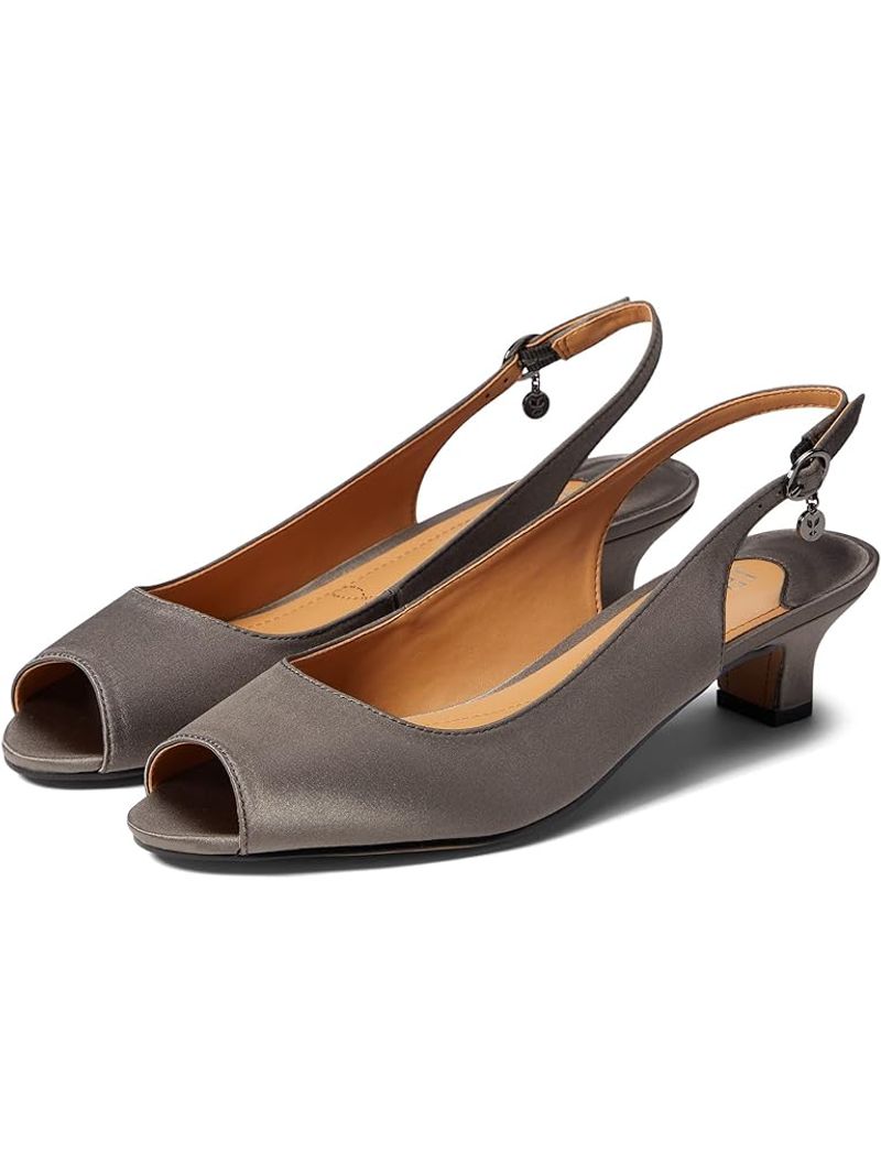 Peep-Toe Slingbacks