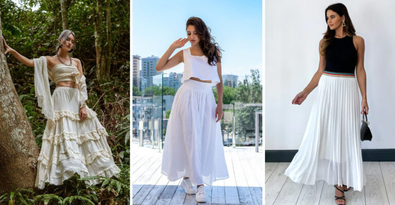 I Tried On A Lot Of White Maxi Skirts And These Are The 20 Styles I Recommend For Summer