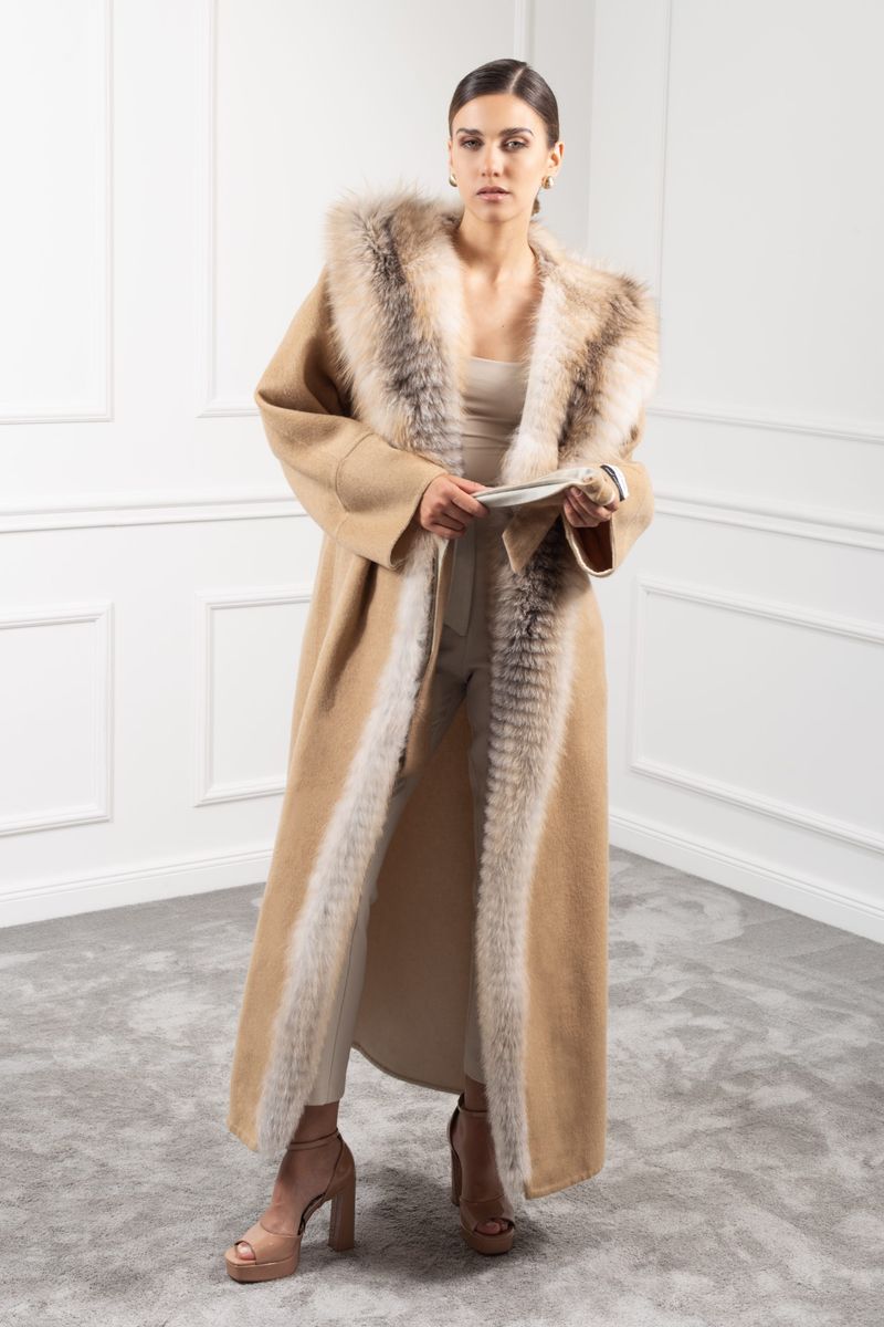 Camel Coat With Perfect Tailoring