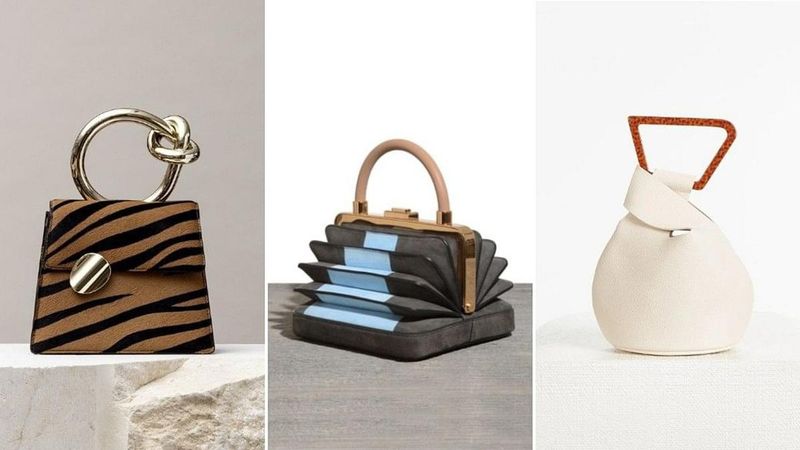 Sculptural Statement Handbag