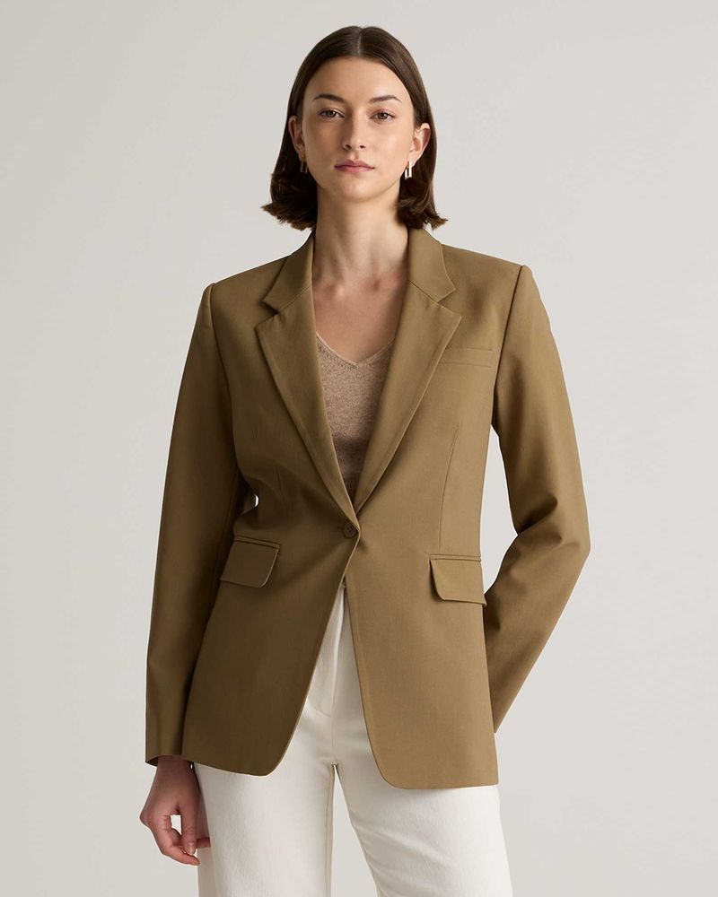 Tailored Wool Blazer