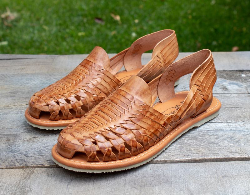 Braided Leather Huaraches