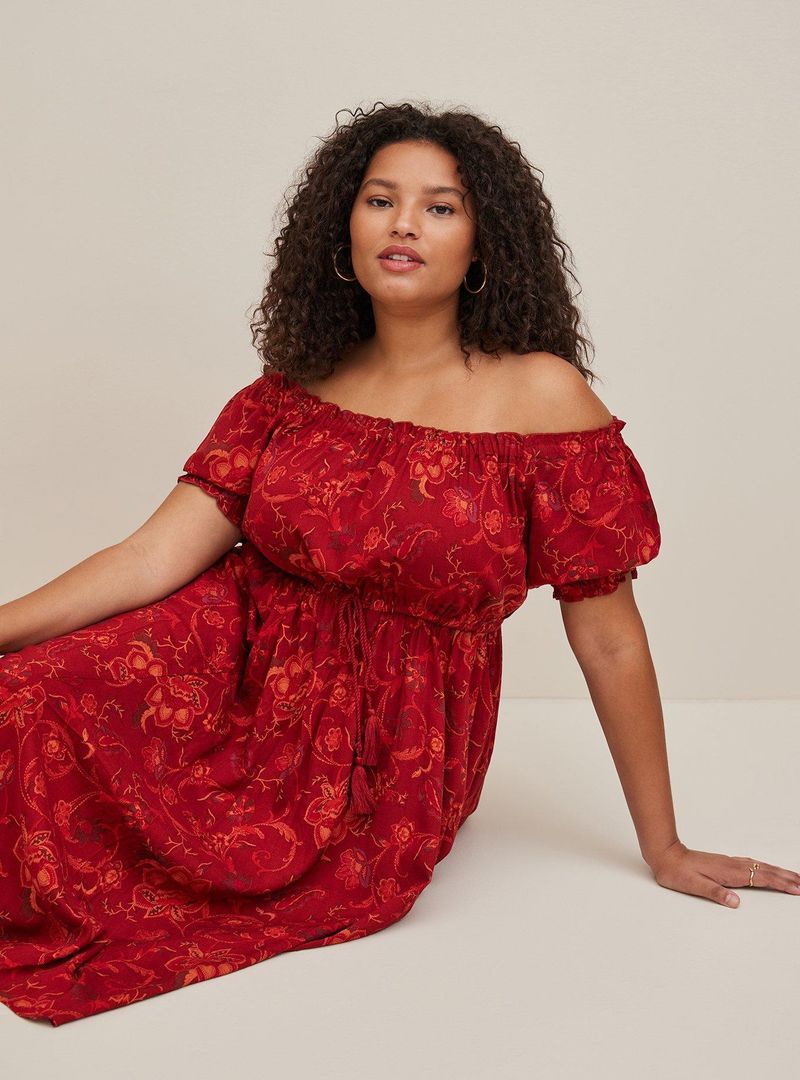 Off-Shoulder Peasant Style