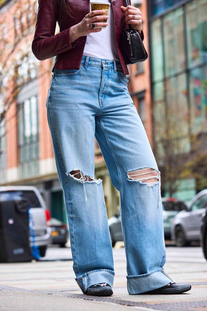 Overly Distressed Denim
