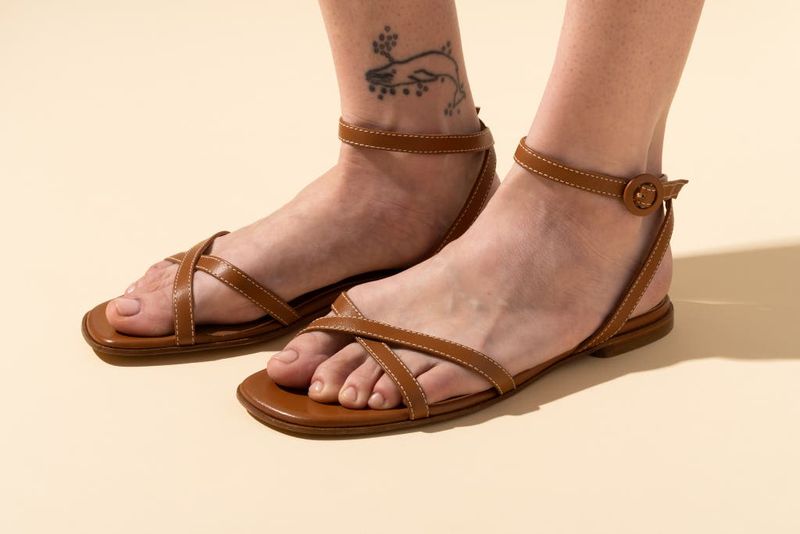 Ankle Strap Flats