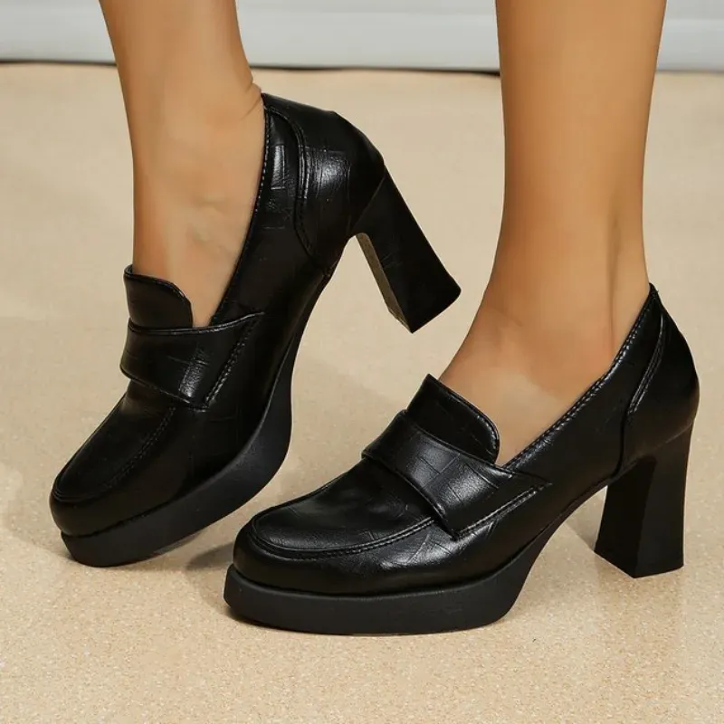 Cushioned Platform Pumps