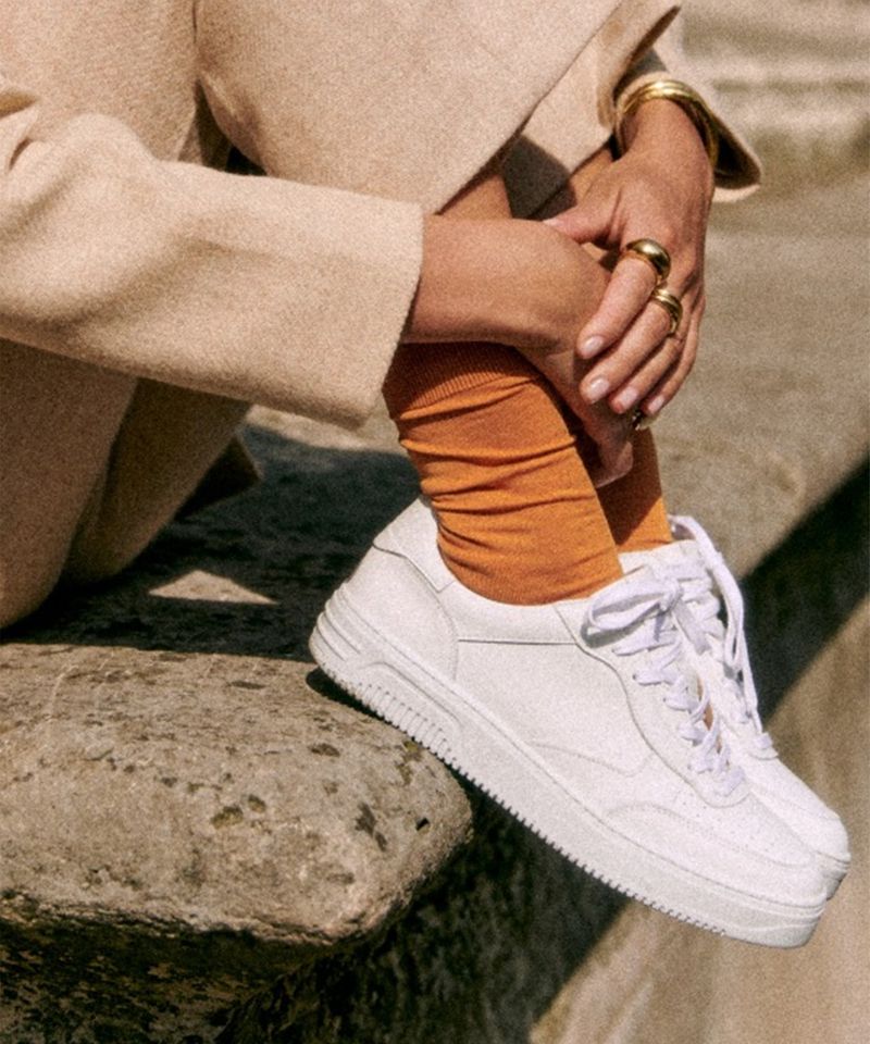 Platform Sneakers With Subtle Lift