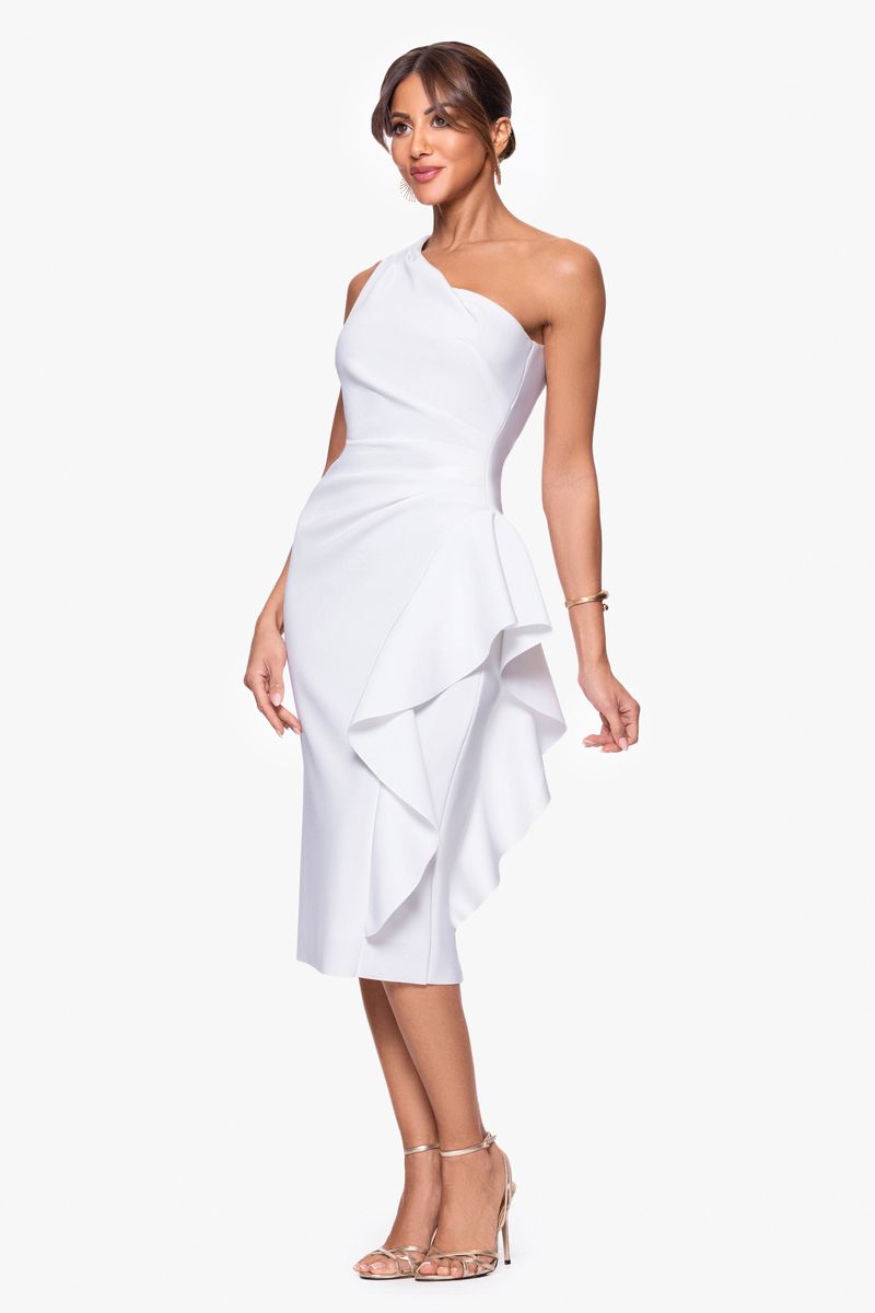 Asymmetrical Hemline Dress