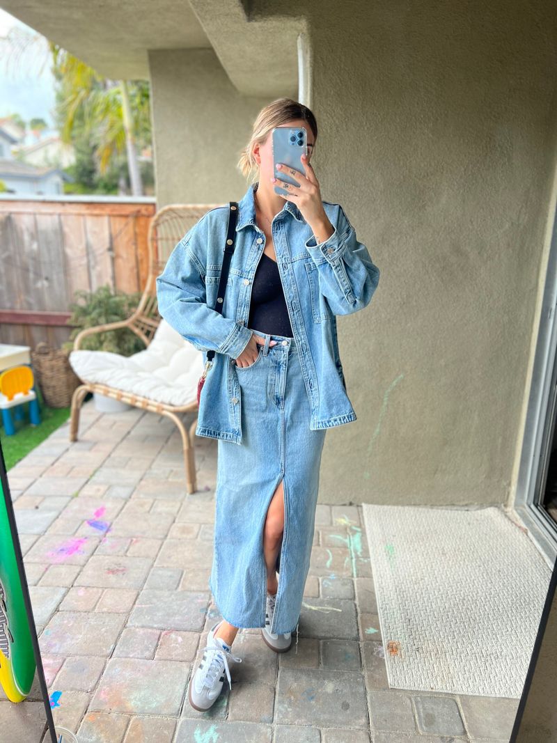 Denim Midi Versatility