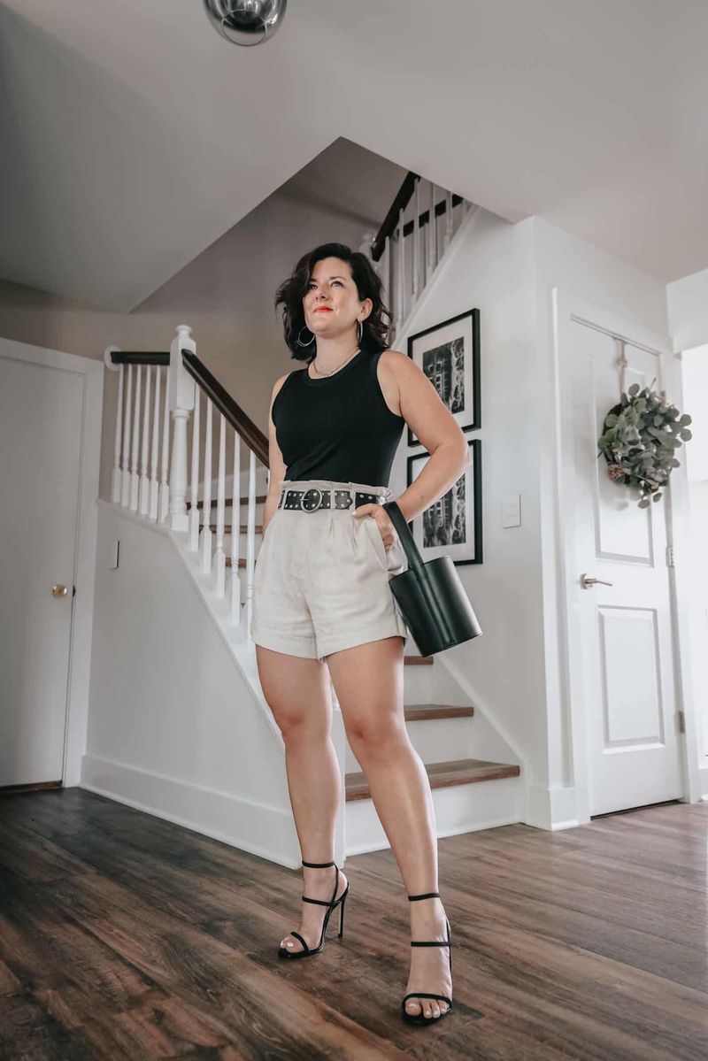 Belted Shorts Statement