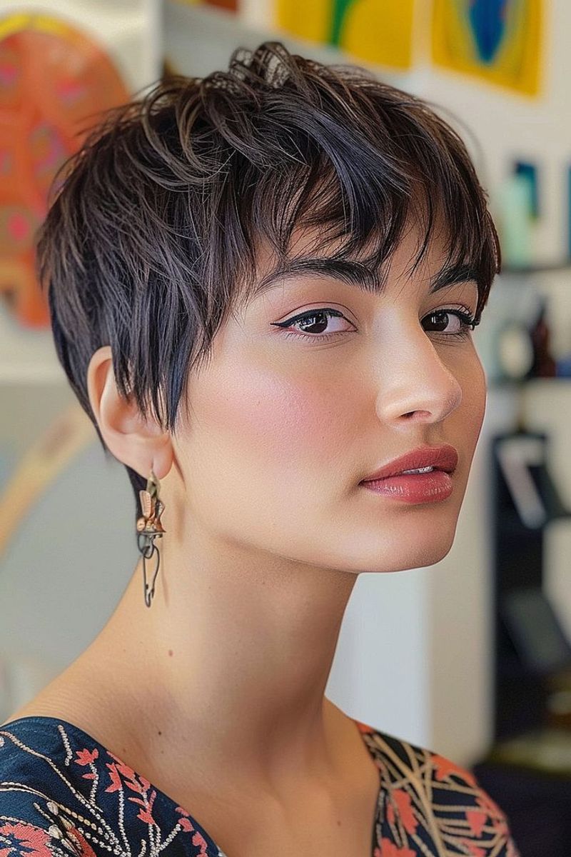 Pixie Bangs