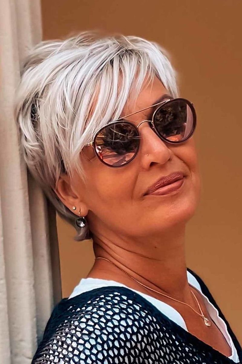 Textured Pixie With Bangs