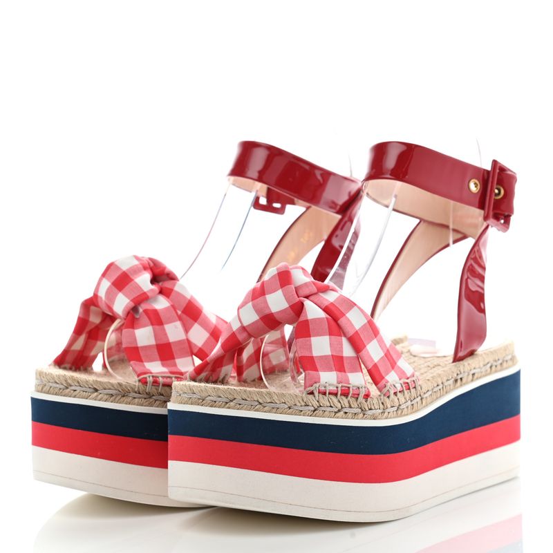 Gingham Footwear Flair
