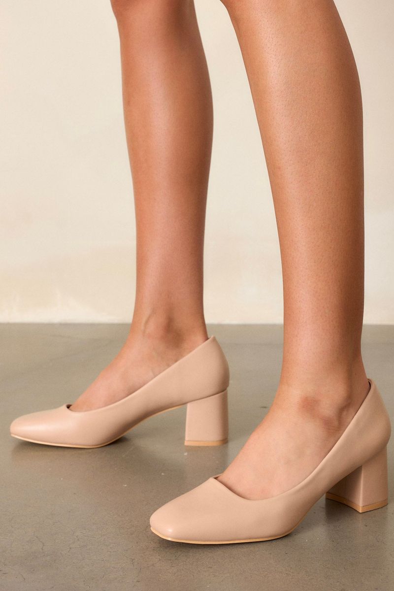 Block-Heel Pumps