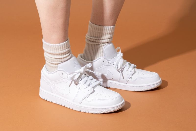Crisp White Sneakers