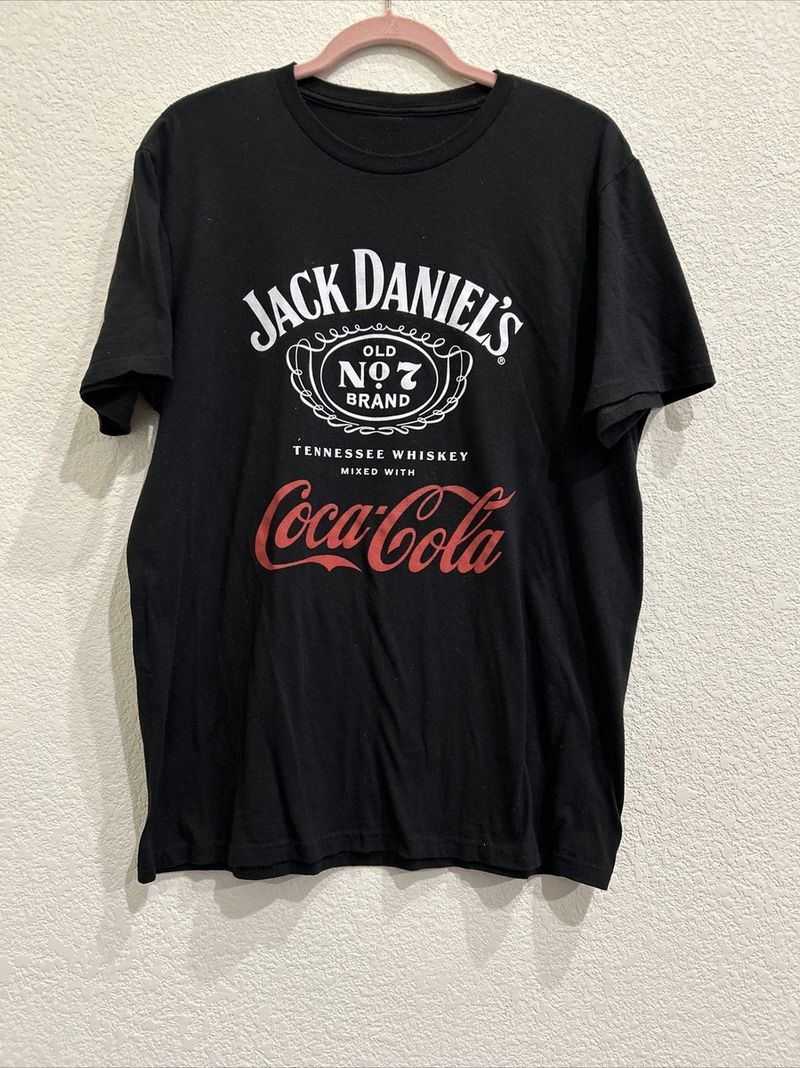 Shirt with Oversized Logos