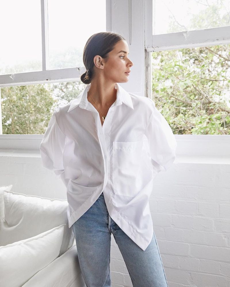Crisp Button-Down Shirt