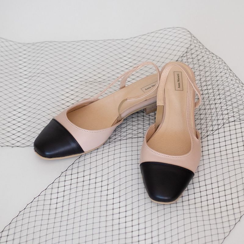 Two-Tone Slingbacks