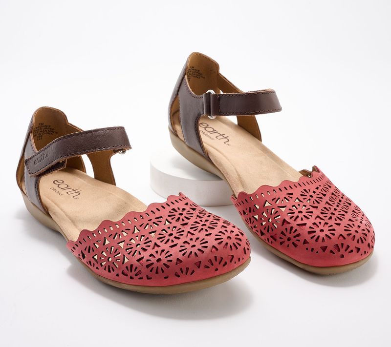 Excessively Perforated Leather Sandals