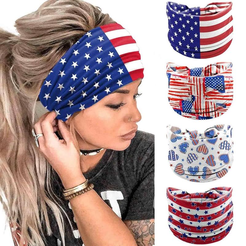 Flag Bandanas As Tops