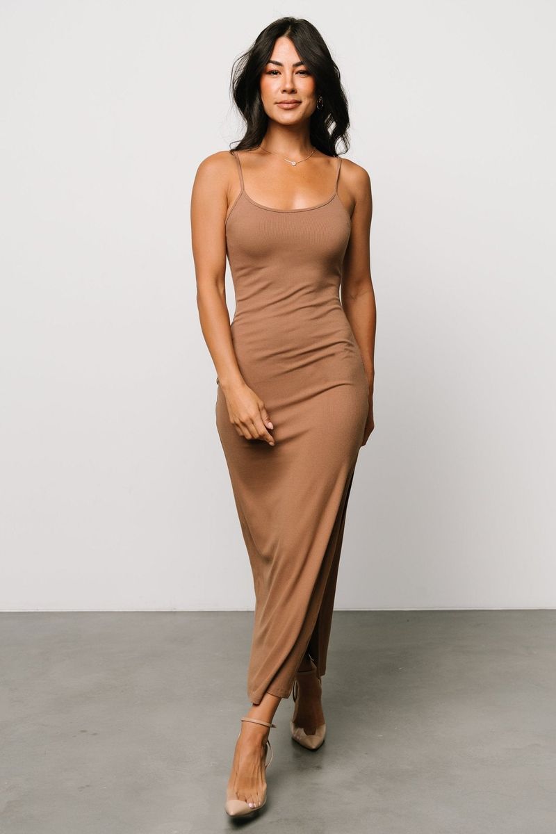 Ribbed Tank Dress