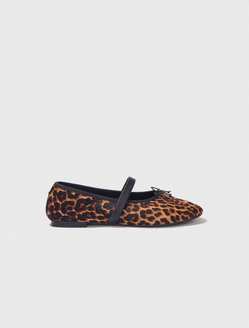 Elasticized Ballet Flats