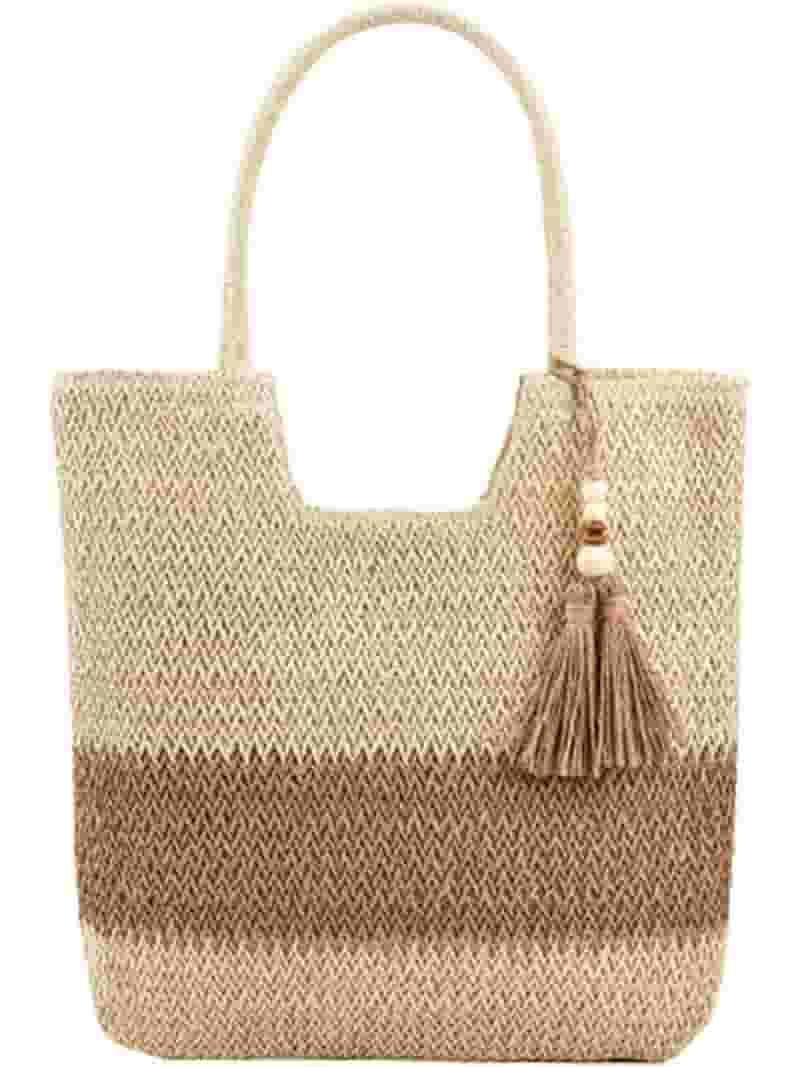 Straw Beach Bag