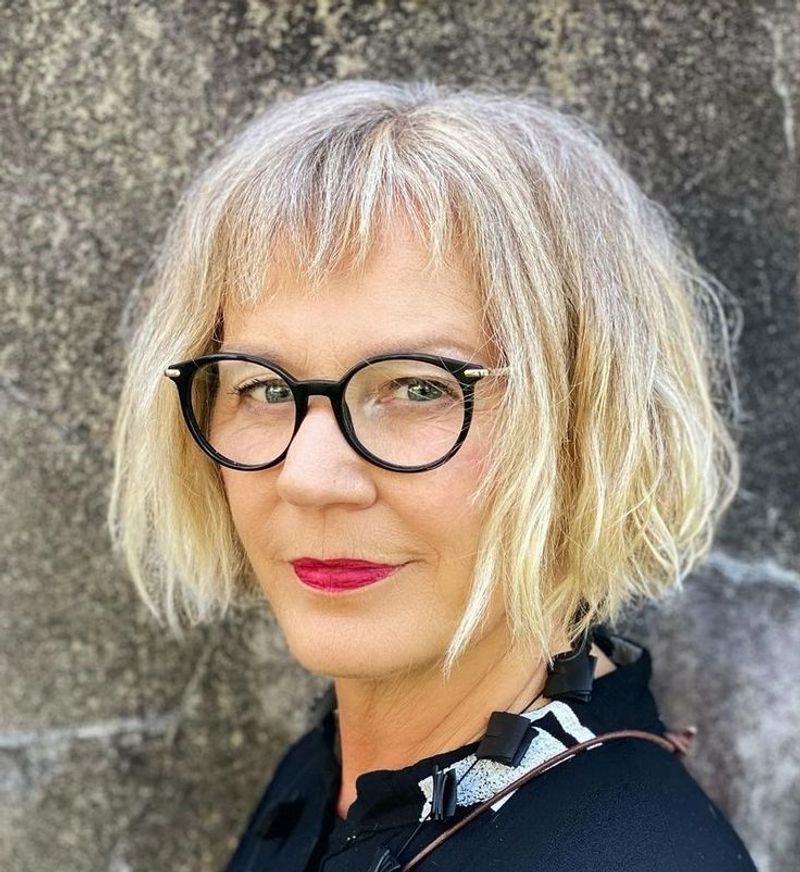 Choppy Micro Bangs