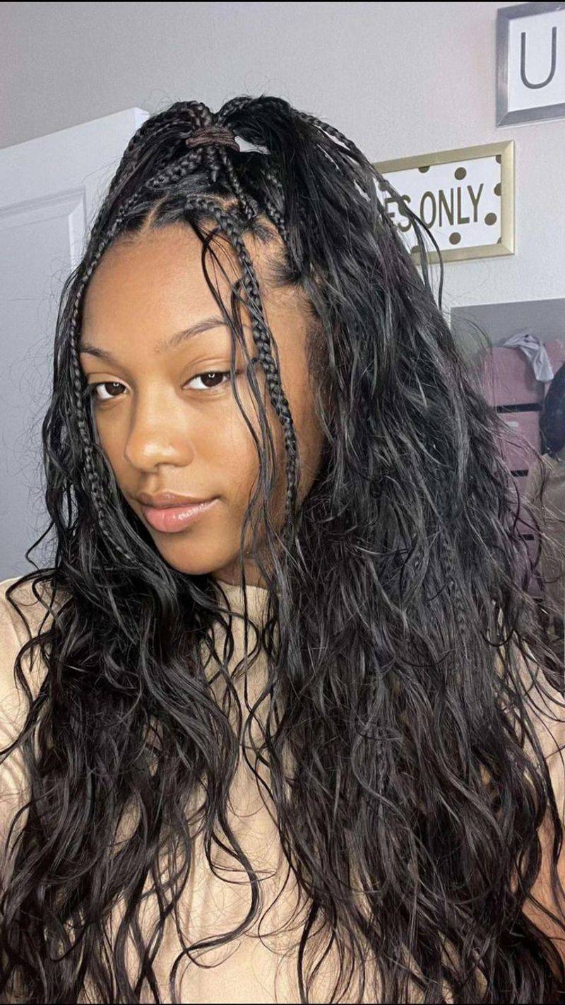 Bohemian Waves with Micro-Braids