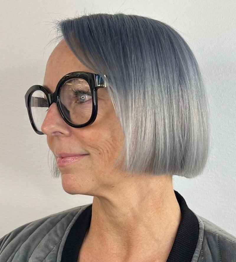 Blunt Bob Without Texture