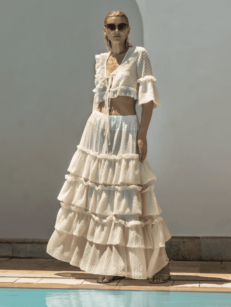 Voile Maxi Skirts